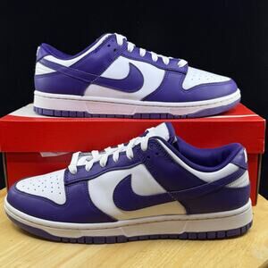 Nike Dunk Low Court Purple DD1391-104 Mens Size 10 NEW IN BOX
